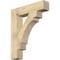 Ekena Millwork Merced Block Rough Sawn Bracket, Douglas Fir, 6"W x 30"D x 36"H BKT06X30X36MRC05RDF - alternate 1